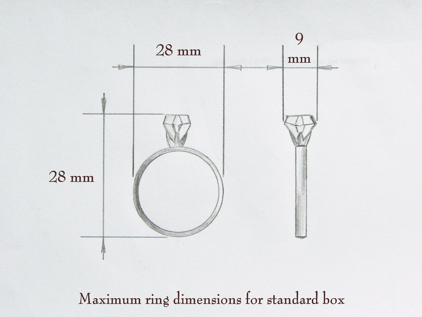 Tiny proposal ring box Woodstorming